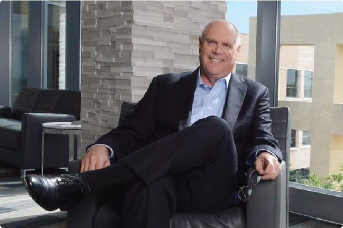 Jack Salzwedel sitting in a chair